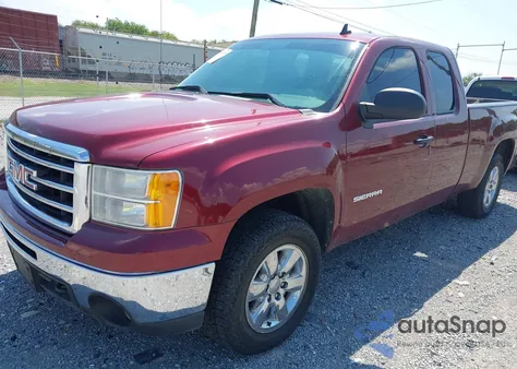 2013 GMC Sierra 1500 Sle из США, поврежденный, VIN 1GTR2VE74DZ243252